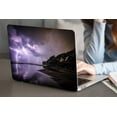 thumbnail image 3 of KSK KAISHEK Only Compatible MacBook Pro 15" Case 2016 - 2019 Release Model A1990 A1707, Plastic Hard Protective Shell Case Cover + Black Keyboard Cover, Purple series 0102, 3 of 5