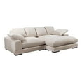 thumbnail image 3 of Plunge Sectional Cappuccino-Color:Cappuccino,Style:Transitional, 3 of 7