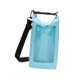 thumbnail image 4 of Bolsas secas impermeables para teléfono, ligeras, para mujeres y hombres, impermeables, con tapa enrollable. Azul claro, 4 of 9