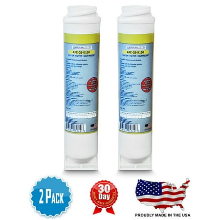 

AFC Brand Water Filters Compatible with GE® FQK1K - 2 Filters - Made in U.S.A.
