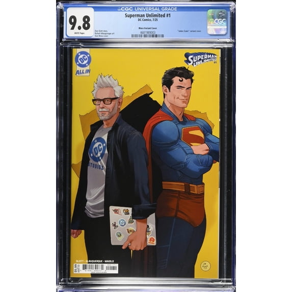 Superman Unlimited #1 - CGC 9.8 Comic Book