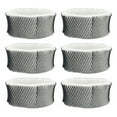 thumbnail image 1 of Humidifier Wick Filter Replacement for HWF62 Compatible with SCM1100, SCM1701, SCM1702, SCM1762 6Pack,6 x humidifier replacement filters Replacement,Black&White, 1 of 6