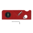 thumbnail image 2 of Chamfer Plane, Depth Adjustable Woodworking Corner Flattening Tool Conmvinient  For Edge Corner Flattening Tool For DIY Tool Red, 2 of 8
