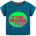 thumbnail image 3 of Camisetas para niños pequeños de verano de manga corta de algodón camisetas para niños 2-7T, 3 of 5