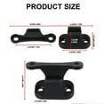 thumbnail image 6 of 2Pcs T Shaped Warehouse Door Suction Magnetic Door Locks Door Holder Nylon Door Retainer Easy to Install, 6 of 8