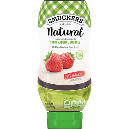 Smucker's Natural Strawberry Fruit Spread,