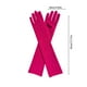 thumbnail image 3 of Guantes de ópera sobre el codo - guantes largos de licra elástica para vestuario y cosplay, negro/blanco/rojo/azul/amarillo/verde/beige/rosa, 17,71 pulgadas, 3 of 7