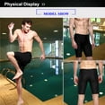 thumbnail image 3 of CATIEBYE Black Swim Trunks for Men Fashionable and Comfortable, 3 of 4