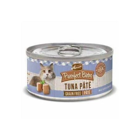 Merrick - Purrfect Bistro Adult Canned Cat Food Pate Tuna - 3 oz.
