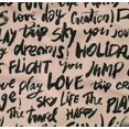 thumbnail image 5 of oneOone Cotton Poplin Twill Peach Fabric Text Sewing Material Print Fabric By The Yard 56 Inch Wide-2L, 5 of 5