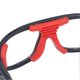 thumbnail image 4 of Lunettes de sport de basket-ball noires en polycarbonate anti-collision, monture myope légère avec cordon et étui à lunettes, lunettes de football, 4 of 4