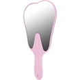 thumbnail image 2 of Espejo dental, espejo en forma de tienda, espejo dental, espejo de mano, accesorio dental (rosa) Afortunado Sencillez, 2 of 3