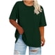 thumbnail image 2 of mfyjkho Tops Para Salir, Camiseta Básica De Manga Corta Con Cuello Redondo Para Mujer, Talla Grande, Para Primavera/Verano Tops Para Hacer Ejercicio Xxxxl, 2 of 2