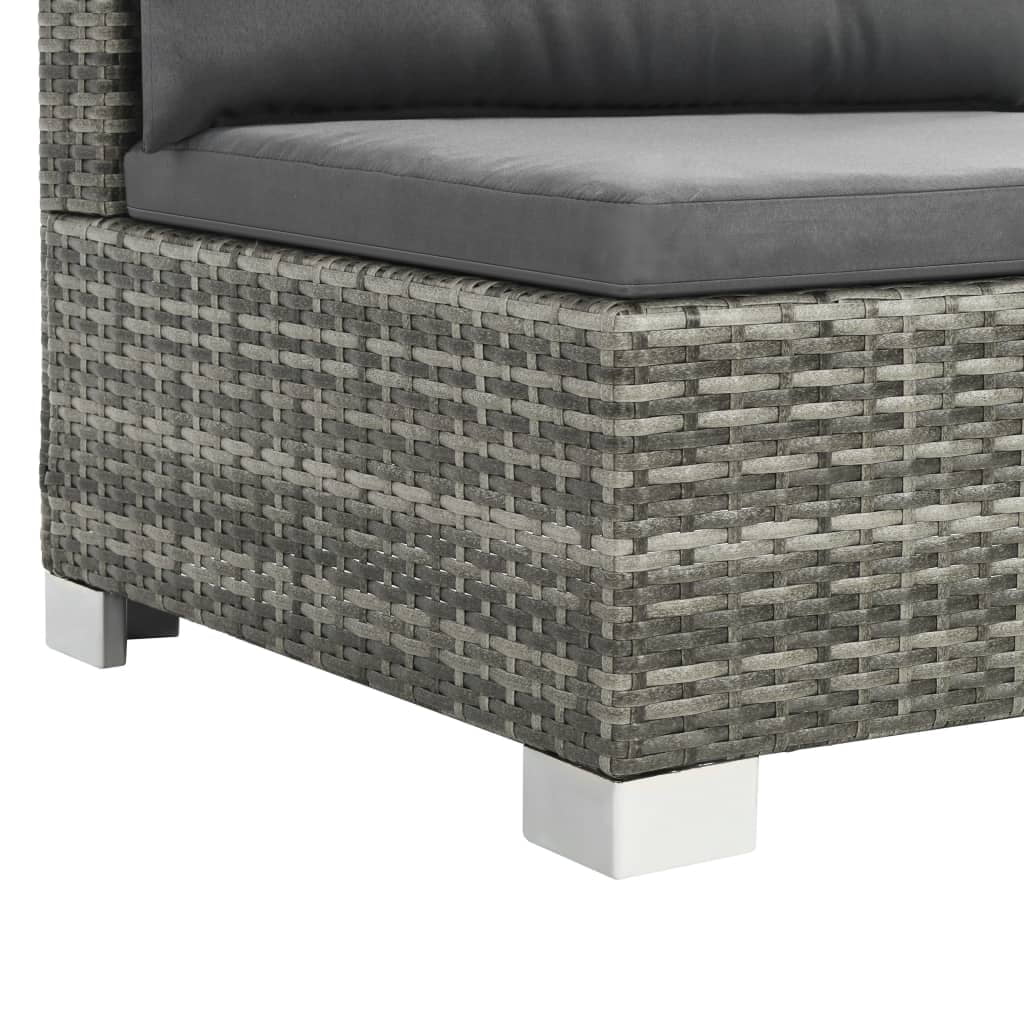 Kepooman Outdoor Furniture Set, All Weather Dining Sectional Sofa for Patio Garden, Set of 8 Kepooman Outdoor Furniture Set, All Weather Dining Sectional Sofa for Patio Garden, Set of 8