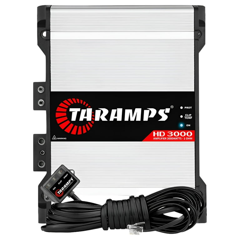 Taramps HD 3000 Watt 1 Ohm Mono Amplifier for Automotive Sound