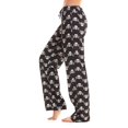 thumbnail image 2 of Just Love Women Pajama Pants Sleepwear (Black - Skeleton, 1X), 2 of 3