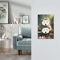 thumbnail image 5 of Fotbe Cute Kitten Water Lilies Print Duplex Receptacle Wall Plate, 1-Gang 5.0" x3.0" Wall Outlet Covers, Dual Outlet Faceplates Covers, Color-matched Screws Included-Style S, 5 of 6