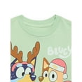 thumbnail image 2 of Bluey Toddler Boys Holiday Short Sleeve Crewneck T-Shirt, Sizes 12M-5T, 2 of 3