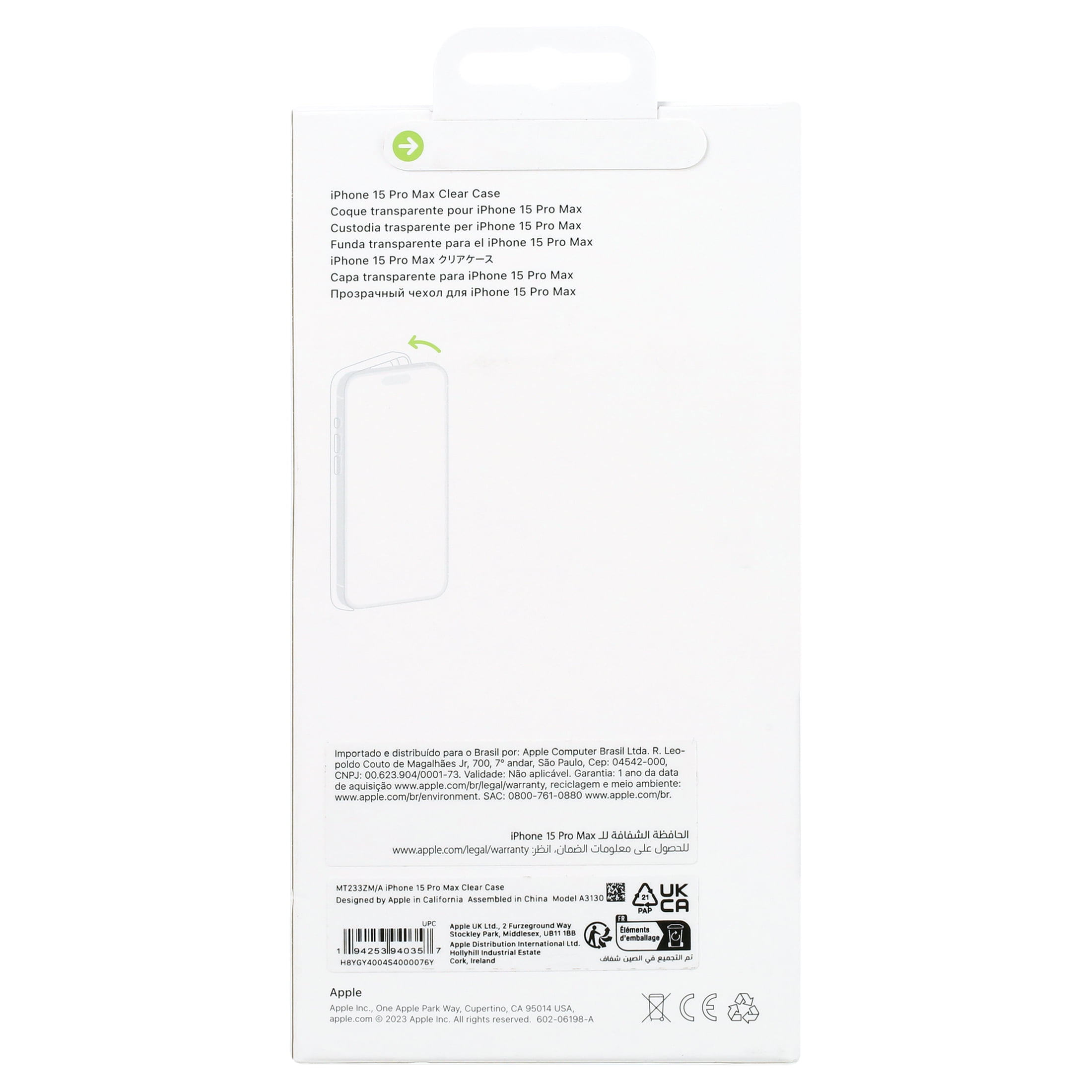 Apple iPhone 15 Pro Max Clear Case with MagSafe
