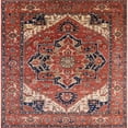thumbnail image 1 of Ahgly Company Machine Washable Indoor Square Industrial Modern Light Copper Gold Area Rugs, 3' Square, 1 of 7