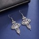 thumbnail image 4 of Pendientes Colgantes Flor de Loto Mujer Liling Acero Inoxidable, 4 of 4