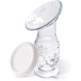 thumbnail image 1 of Silicone Manual Breast Pump - BPA-Free, Hands-Free, 100 ml Capacity, Milk Collection, 1 of 5