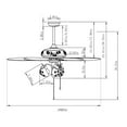thumbnail image 2 of Gymax 52'' Ceiling Fan with Light Kids Fan Light w/Pull Chain Control Beetle Multicolor, 2 of 10