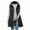 Black, variant on Hvyesh Womens Long Quilted Vest Warm Sleeveless Hooded Padded Coat Lightweight Zip Up Jacket Coat Cozy Going Out Gilet Long Jackets