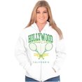 thumbnail image 3 of Retro Hollywood Tennis Club Poster Zip Up Hoodie Men's Women's Brisco Brands S, 3 of 6
