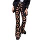 thumbnail image 2 of Txlixc - Pantalones acampanados para mujer, con diseño de corazón/floral, elásticos, de cintura alta, ajustados Txlixc Estilo de ocio, 2 of 5