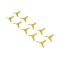 thumbnail image 4 of 10 piezas de hélice de 3 palas de 70 mm, de plástico, para bricolaje, para barco de juguete, coche RC, accesorios giratorios, orificio de 2 mm, color amarillo, 4 of 12