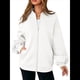 thumbnail image 2 of Sudaderas Oversize con Cremallera para Mujer, Moda de Otoño, Abrigos Casuales de Larga, Conjuntos de Invierno. XL, 2 of 10