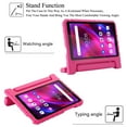 thumbnail image 4 of Artyond Case for Lenovo 8.0 Inch Tab M8, Shockproof EVA Stand Portable Handle Cover Kids Friendly Protective Case for Lenovo Tab M8 HD/Smart Tab M8/Tab M8 FHD 2019/Tab M8 Gen 3 2022, Rose, 4 of 7