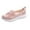 Pink, variant on LOVZFMLL Shoes for Women Loafer Flats Slip On Comfortable Walking Shoes Round Toe Non-Slip Sneakers for Casual Daily Beige 7.5