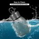 thumbnail image 3 of Water Bottle Stainless Steel Matte 300ml Vacuum Insulated Small Water Bottle for Kid Lid with Hook, 3 of 4
