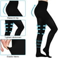 Unisex Medical Compression Pantyhose Tights for Varicose Nurse Travel