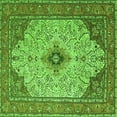 thumbnail image 1 of Ahgly Company Indoor Square Persian Green Traditional Area Rugs, 4' Square, 1 of 1