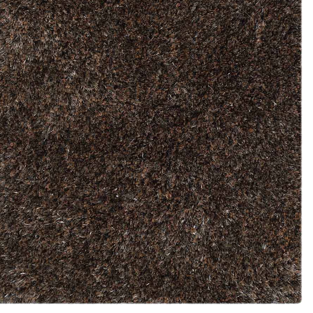 Rugsotic Carpets Hand Tufted Shag Polyester Eco-Friendly Area Rugs - 4'x6', Rectangle, Beige Grey, Plain Solid Design, High Pile Handmade Anti Skid Rugs for Living Room, Bed Room K00111