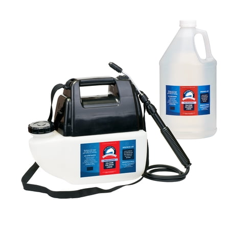 Bare Ground battery powered sprayer w/ 1 gallon Bare Ground Bolt calcium chloride liquid deicer