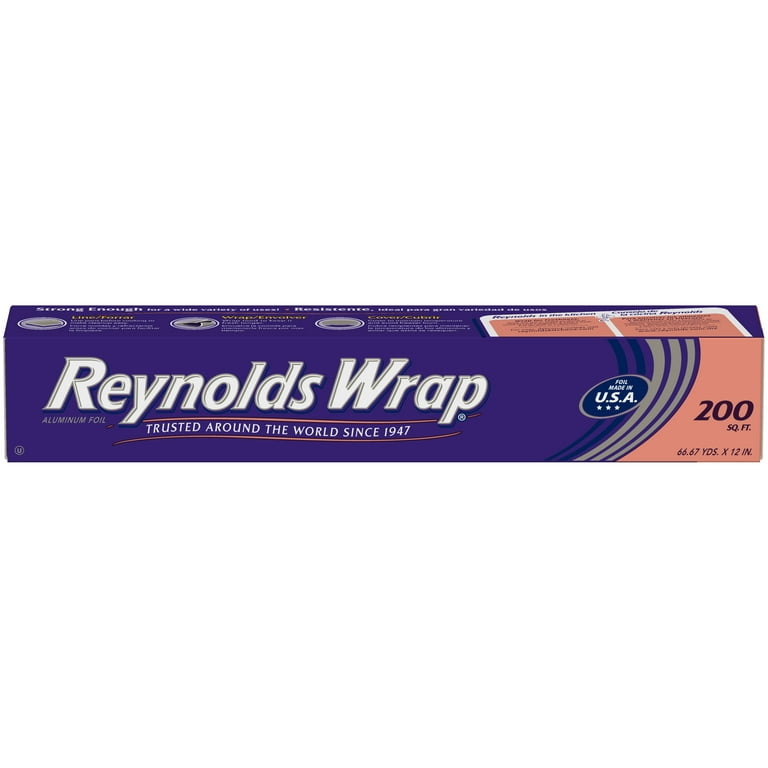 Reynolds Wrap Aluminum Foil 12 Inch Wide - 200 sq ft