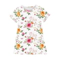 thumbnail image 4 of RXIRUCGD 2025 Vêtements d'Été pour Enfants 3-12 Ans Mode Imprimée Pyjama Rêveur Mi-Mollet Chemise de Nuit, 4 of 4