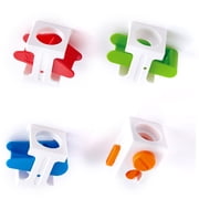 Hape: Quadrilla: Control Block Multipack - Distributor Block, 3 Types of See-Saw, For Use With Quadrilla Marbel Runs, Toy Accessory, Kids Ages 4+