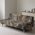 thumbnail image 4 of SCRAWLGOD Camo Hunting Print Sofa Cover Without Armrest Stretch Leakproof Sofa Slipcover Washable Couch Cover with Elastic Bottom for 3 Cushion Couch, 4 of 9
