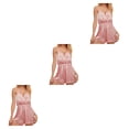thumbnail image 3 of Guardurnaity Body con cuello en V de algodón, vestido de noche, envoltura de aniversario, mono de encaje, ropa de dormir, dulce regalo, ropa de mujer, Type1 NO1 Guardurnaity CBP389612, 3 of 6