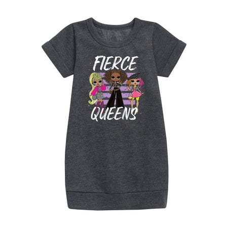 

LOL OMG! Fashion Dolls - Fierce Queens - Toddler & Youth Girls Fleece Dress