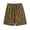 Coffee, variant on LiuXxxx 2025 Men's Summer Large Pocket Stretch Elastic Casual Loose Five Piece Shorts Coffee M