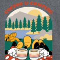 thumbnail image 3 of Mickey & Friends - Coffee and Camping - Men's Long Sleeve T-Shirt, 3 of 5