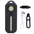 thumbnail image 2 of Lámpara trasera para bicicleta, luz de hombro, luz trasera de cinco luces, luz trasera para bicicleta, tecnología de vanguardia, 2 of 12