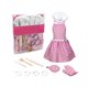 thumbnail image 2 of Kids Kitchen Playset with Chef Costume and 11-Piece Cooking Supplies for Role Play in Assorted, 2 of 4