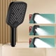 thumbnail image 5 of Cabezal de ducha de mano de alta presión con boquilla de ahorro de agua | Cabezal de ducha de masaje con 3 modos para bajo caudal | Ducha de mano ajustable para baño, hogar y gimnasio, 5 of 5